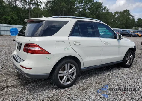 2013 Mercedes-Benz Ml 350 from USA, damaged, VIN 4JGDA5JB1DA189717